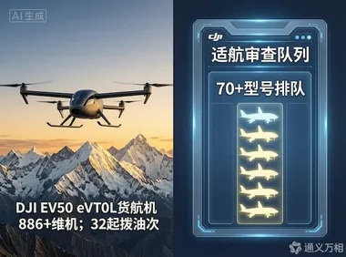 大疆EV50亮相：当“全球无人机之王”选择“先运货、再载人”，低空经济的竞争规则正在被改写