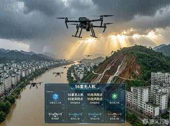 56台无人机24小时“站岗”、95处风险点AI全覆盖——弥勒正在用“AI+低空”重新定义县城防汛的响应速度