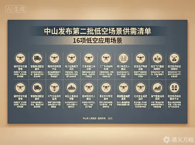 8项供给+8项需求、横跨6大领域——中山用一份“双向清单”为低空产业供需对接画出精准“导航图”
