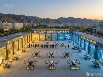 从“闲置校园”到“西北应急新标杆”:陕西铜川用一座“低空经济+应急救援”综合实训基地,为“平急两用”写下一份可复制的“铜川方案”