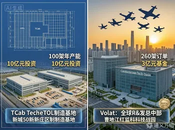 50亩、10亿元、100架——时的科技上海基地签约,eVTOL“五小龙”正从“技术高地”向“制造重镇”集体落子