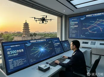 近500次任务、1400公里巡护、设备利用率提升50%——河南安阳用一张“低空智联网”回答“城市治理怎么飞”