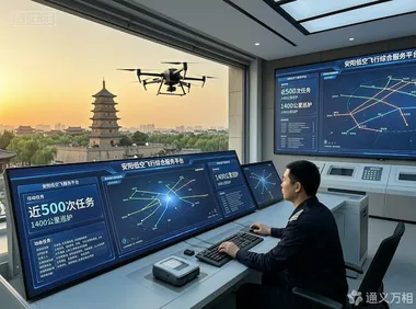 近500次任务、1400公里巡护、设备利用率提升50%——河南安阳用一张“低空智联网”回答“城市治理怎么飞”