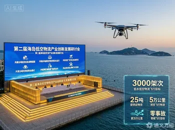 3000架次、25吨物资、5万公里零事故:上海这场研讨会用一年“海岛实验”为低空公共服务均等化写下注脚