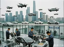 18万家企业抢滩低空经济！车企扎堆造飞行汽车，万亿赛道“下半场”正式鸣枪