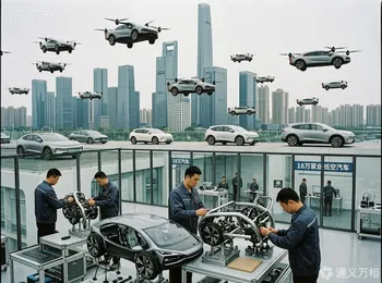 18万家企业抢滩低空经济！车企扎堆造飞行汽车，万亿赛道“下半场”正式鸣枪