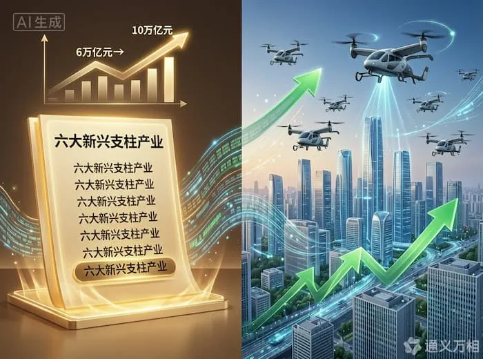 从“新增长引擎”到“新兴支柱产业”,低空经济正用10万亿产值锚定下一个五年的国家战略坐标