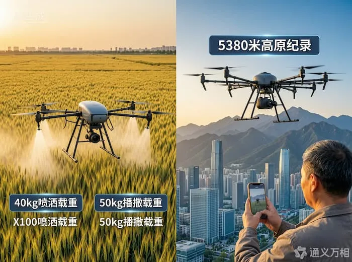 从“关中平原”到“秦巴林区”,西安正用一张“本地造”无人机网覆盖每一寸农田与果园