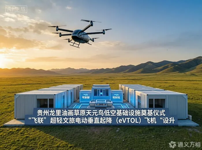 当eVTOL开始“织网”:天枢鸟启动千景区、5000起降点全国布局,低空文旅从“首飞”进入“基建”时代