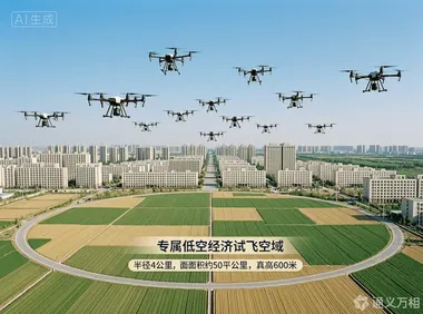 50平方公里、600米真高、20家企业入驻：陕西西安兴平用一片“空中试验田”串起低空产业链
