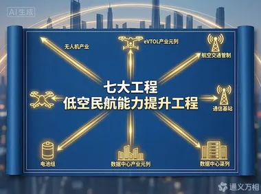 民航“十五五”规划定调低空经济：首次纳入七大工程，七大赛道释放万亿级机遇