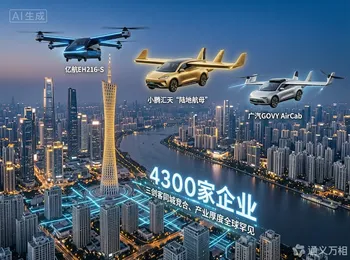 广州竞逐“天空之城”:4300家企业筑底,资本与场景双轮加速