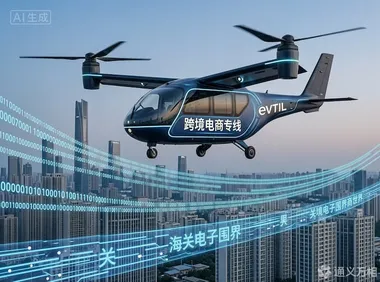 海关发布跨境监管指引、首条电商专线“分钟级”通关、巨头共建低空集散中心：低空打通“国门物流”