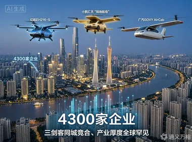 广州竞逐“天空之城”：4300家企业筑底，资本与场景双轮加速