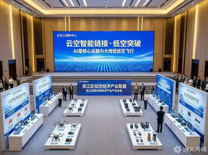 当“会飞的工具”长出“会思考的大脑”:杭州滨江用一场全链条首秀回答低空经济“下半场”的核心命题