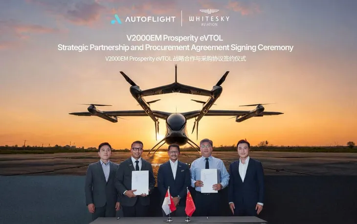 “适航三证”之后,峰飞用60架订单在印尼打开eVTOL“运营生态”的下一扇门