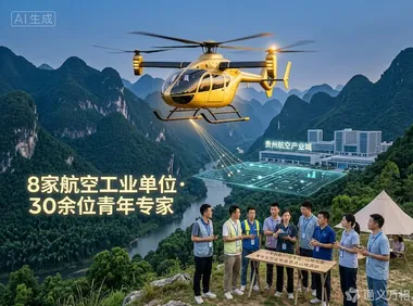 8家航空工业单位、30余位青年专家集结安顺：低空经济的“青春算法”正在贵州大山里破题