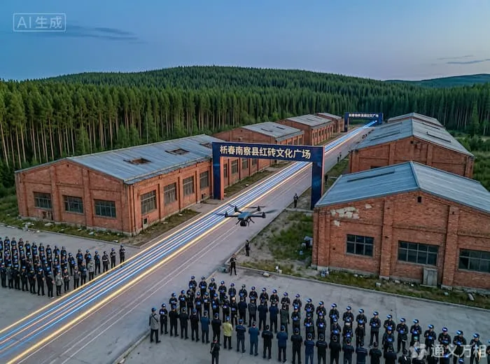 300名飞手集结小兴安岭:中国无人机竞速联赛首进东北,在“森林+红砖”赛道飞出“体育+文旅+低空”新样本
