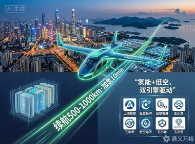 氢能成低空经济“第二引擎”：续航破500公里、加氢10分钟，上海创业团队率先冲刺适航取证