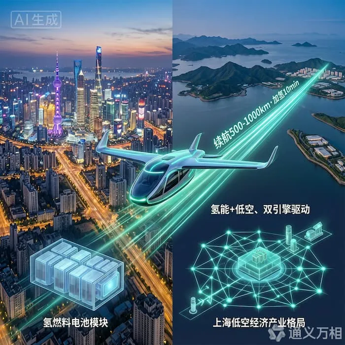 氢能成低空经济“第二引擎”:续航破千公里、加氢10分钟,上海创业团队率先冲刺适航取证