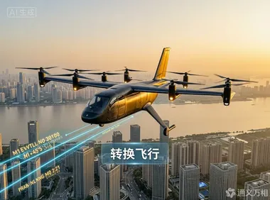 2吨级M1完成“垂起-巡航”模式切换，福昆航空在eVTOL赛道跑出“中山加速度”