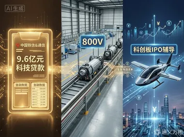 9.6亿科技贷、1000套电推进单元、科创板IPO辅导——三件事在同一天拼出低空经济“金融-制造-资本”的完整闭环