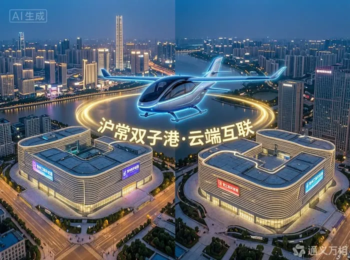 商场楼顶能打“飞的”？御风未来联手月星集团启动“城际低空商旅联合创新计划”，沪常“双子港”开启云端互联