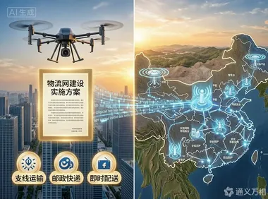 两部委“物流网”方案点名无人机商业运营：低空物流正在从“地方试点”走向“国家基建”