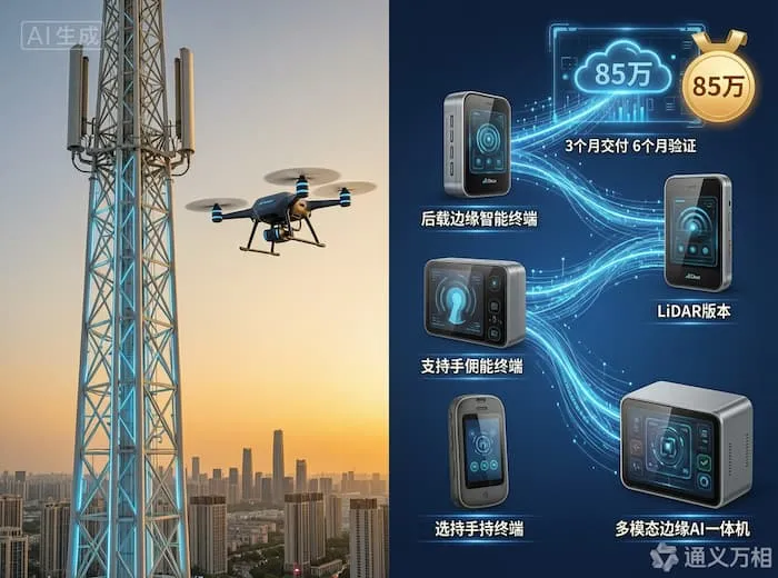 85万“撬动”低空算力新基建:中国铁塔启动异构算网融合设备采购,为“云边端”协同划定技术跑道
