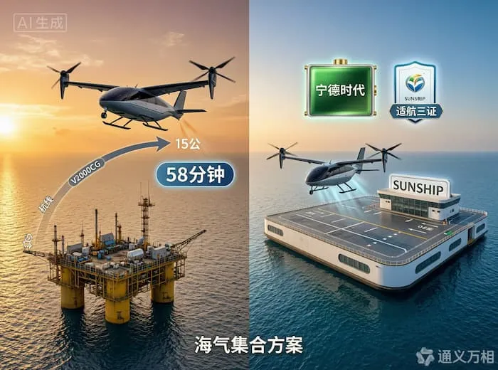 峰飞航空孙铭博鳌演讲:宁德时代为“海空一体”装上动力心脏,重载eVTOL正在重新定义低空经济的“效率坐标”