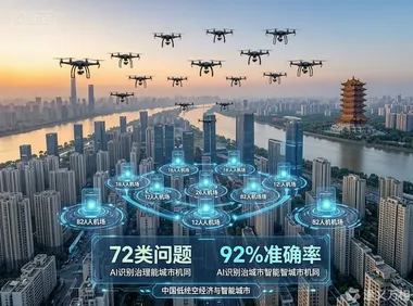 飞行4415架次、识别72类问题、准确率超92%——“洪城鹰眼”如何用18个机场织就南昌“空中治理网”？