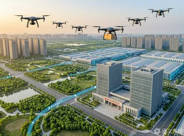湖北襄阳东津新区的“合规服务力”实验：在严管空域内，用3亿元生态中心跑通首条低空物流线