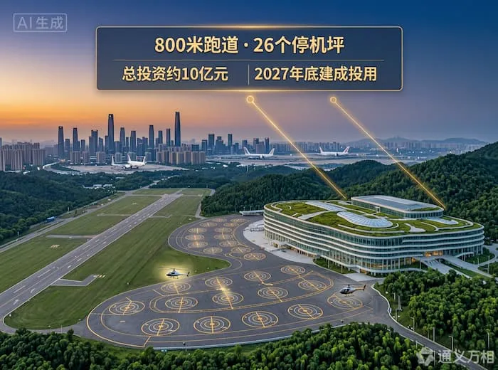 “深圳龙华机场”定名批复:去掉“直升”二字,深圳最大低空枢纽补上的不只是一条跑道