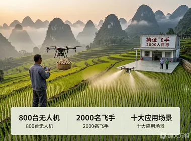 三明低空农业的“反常识”账本：800台无人机配2000名飞手，农林大市的差异化突围