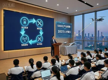 广州“院士专家校园行”解锁低空立体经济:一场讲给中学生的课,为什么讲的是产业底层逻辑