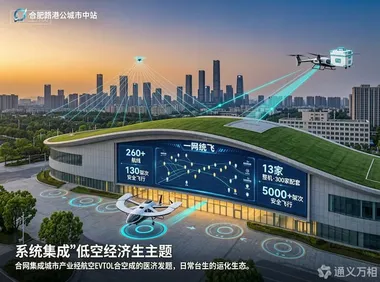 合肥低空“织网”：13家整机制造、300家配套、260条航线，但真正的底牌是“系统集成”