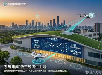 合肥低空“织网”:13家整机制造、300家配套、260条航线,但真正的底牌是“系统集成”