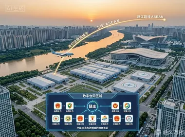 南宁低空经济推介会15家生态伙伴签约：“链主牵引+场景开放”模式如何撬动面向东盟的低空物流枢纽