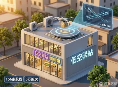 智航飞购“低空驿站+智航云擎”双层模式：用便利店养起降坪，156条航线跑出零事故的“自我造血”样本