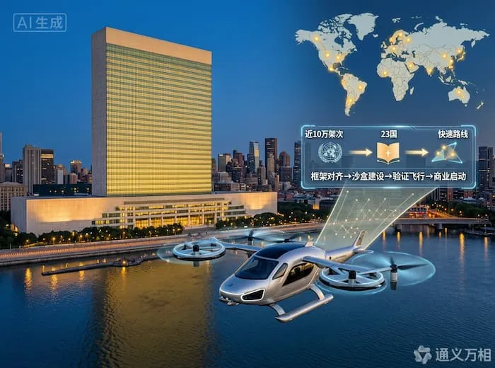 亿航智能联合国大会分享“中国方案”:近10万架次安全飞行,全球Fast Track计划加速出海