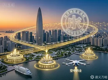 无人机灯塔国已现雏形：深圳日均26万架次“空中的士”开航