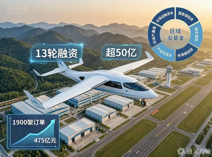沃兰特航空完成近10亿元C+轮融资:5年13轮超50亿,当“险资国家队+车企资本+地方国资”同时下注,eVTOL融资竞赛进入“组局时代”