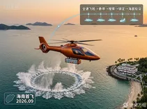 海南水陆两栖eVTOL首飞：两个多月从组建到首飞，“西安研发+海南试飞”跑通海岛应急验证