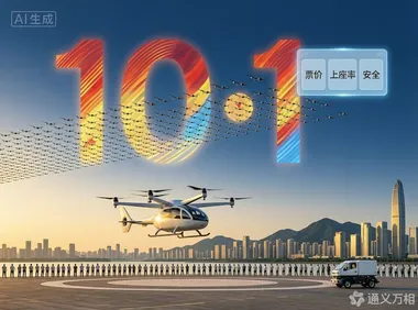 国庆首日观察：当“打飞的”第一次写进黄金周选项，低空文旅的“成人考试”开考了