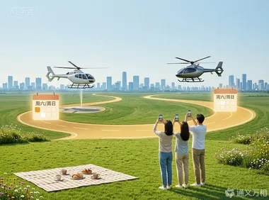 12306上线"低空旅游"专区的第48小时：国庆数据回撤之后，谁在为低空消费持续买单？