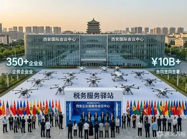 西安低空大会闭幕：350家企业背后，一座“航空老城”的产业底盘正在被看见