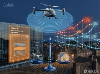 英国CAA发布eVTOL噪音管理报告：监管前置正在成为全球共识