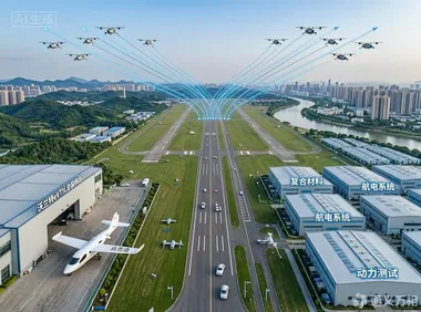 四川自贡低空经济2025年产值突破45亿元：从“无中生有”到“全球唯一制造基地”