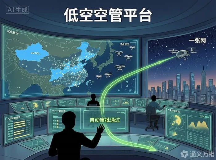 空管平台上线试运行的第48小时:全国低空飞行服务“一张网”拼上了最后一块底板,但真正的考题才刚刚开始