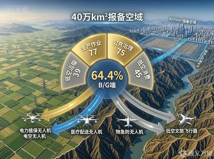 四川一次性端出236个低空场景，超六成是B/G端“干活”类：场景清单正在取代补贴，成为低空经济的新招商工具
